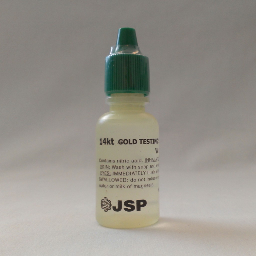 JSP 14 Karat Gold Testing Solution 14K Acid Orlando Gold Refinery