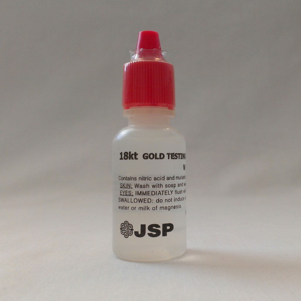 JSP 18 Karat Gold Testing Solution 18K Acid Orlando Gold Refinery